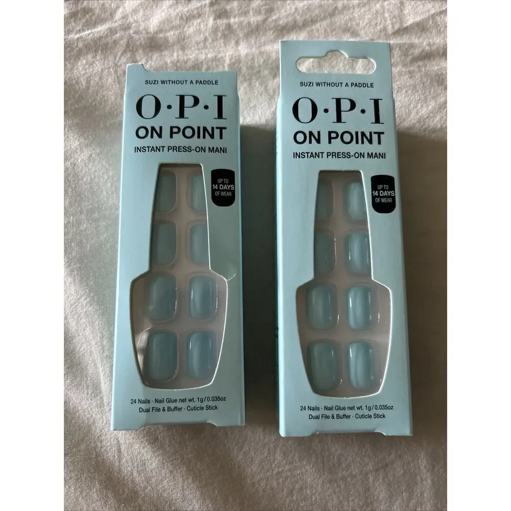 Opi On Point Instant Press-On Mani Nails Suzi W/O A Paddle Comes Nail Glue